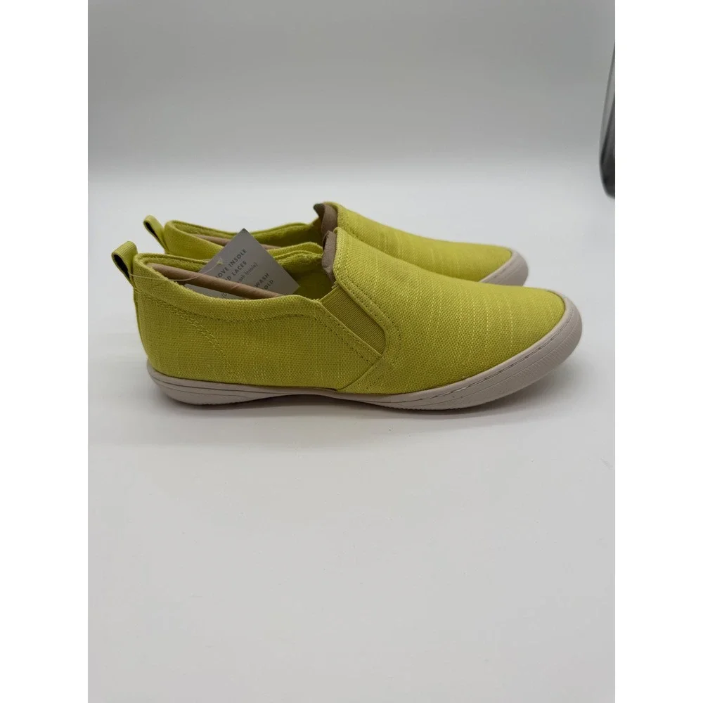 Zodiac Paige Citron FB Yellow Slip On Sneakers Womens 5M  NEW